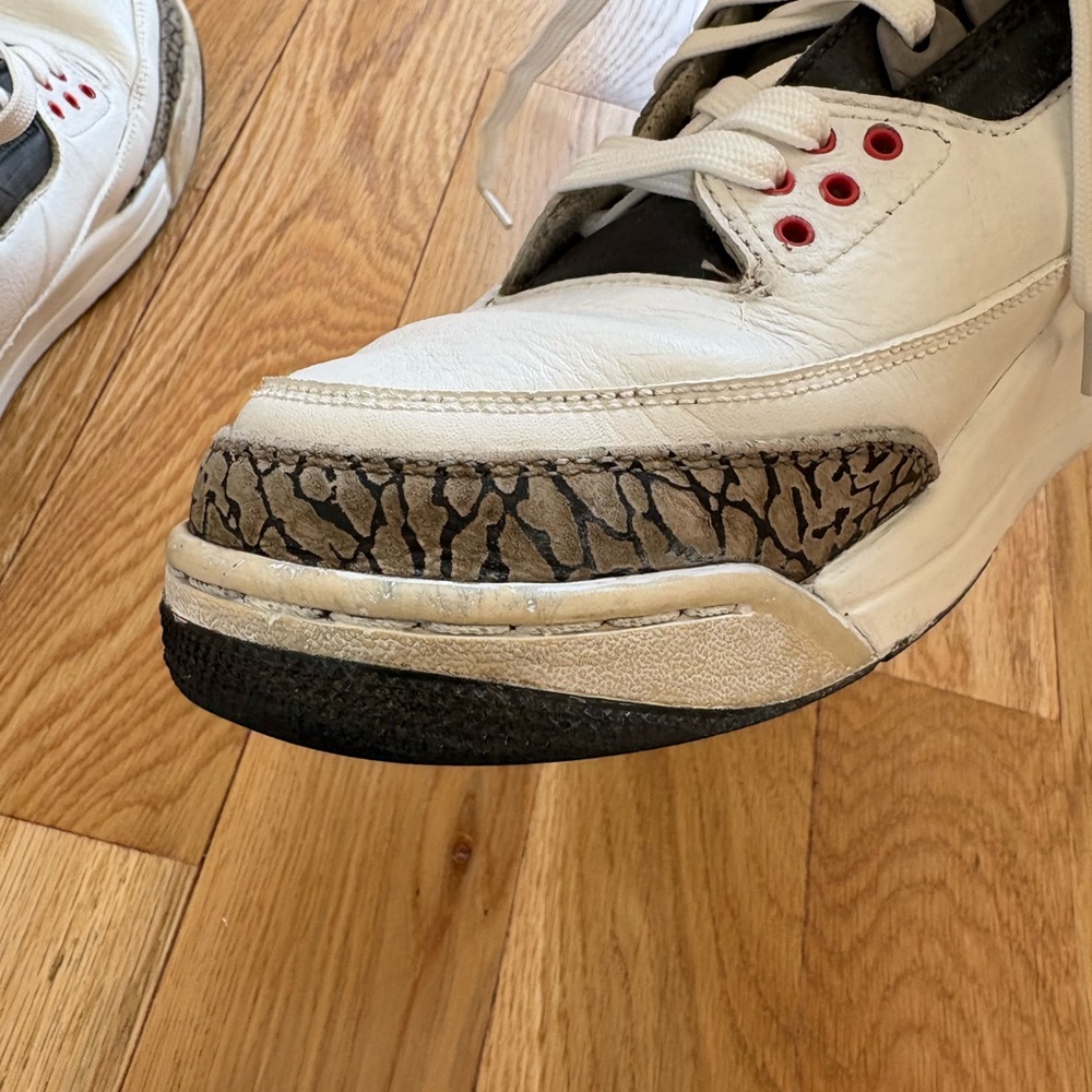 Size 10 - Air Jordan 3 Retro Infrared 23 2014 - Amateur Restoration Customized - Picture 13 of 16